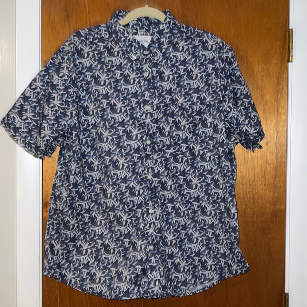 Men’s Short Sleeve Button Up Shirt